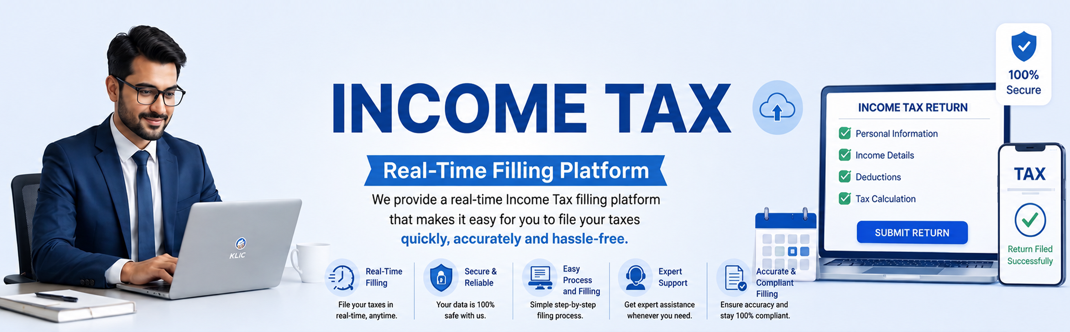 Income Tax Home Banner - Tax Compliance Mastery